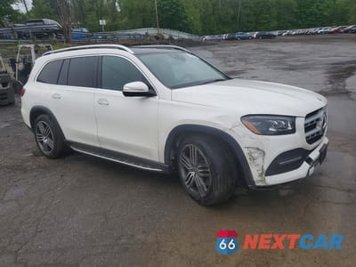 Czwarte zdjęcie samochodu z boku: 2023 MERCEDES-BENZ GLS 450 4MATIC VIN:4JGFF5KE0PA867588 - miniatura
