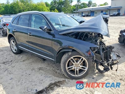 Czwarte zdjęcie samochodu z boku: 2016 AUDI Q5 PREMIUM PLUS VIN:WA1L2AFP7GA005910 - miniatura
