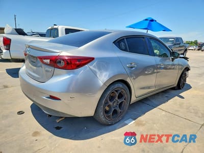 Trzecie zdjęcie samochodu z tyłu: 2015 MAZDA 3 TOURING VIN:3MZBM1V70FM193150 - miniatura