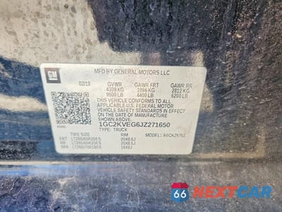 Zdjęcie 12 z 12 samochodu: 2018 CHEVROLET SILVERADO K2500 HEAVY DUTY LT VIN:1GC2KVEG6JZ271650 - miniatura