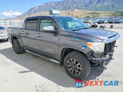 Czwarte zdjęcie samochodu z boku: 2014 TOYOTA TUNDRA CREWMAX LIMITED VIN:5TFHW5F1XEX395205 - miniatura