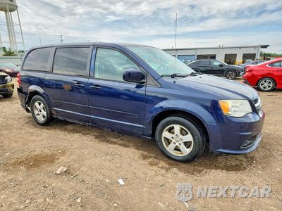 Czwarte zdjęcie samochodu z boku: 2013 DODGE GRAND CARAVAN SXT VIN:2C4RDGCGXDR503009 - miniatura