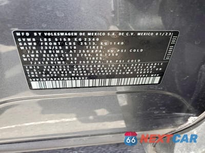 Zdjęcie 12 z 12 samochodu: 2023 VOLKSWAGEN TIGUAN SE VIN:3VV3B7AX4PM055992 - miniatura
