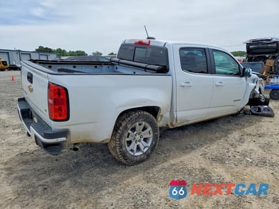 Trzecie zdjęcie samochodu z tyłu: 2020 CHEVROLET COLORADO LT VIN:1GCGSCEN7L1239266 - miniatura