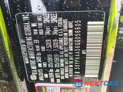 Zdjęcie 13 z 13 samochodu: 2016 KIA SORENTO SX LIMITED V6 VIN:5XYPK4A56GG056605 - miniatura