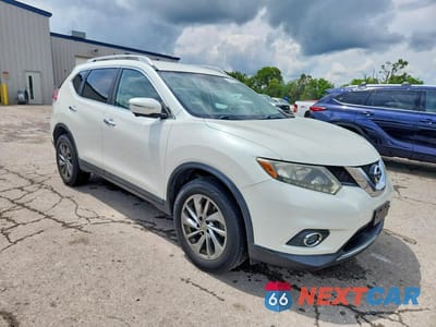 Czwarte zdjęcie samochodu z boku: 2015 NISSAN ROGUE SL VIN:5N1AT2MV1FC824881 - miniatura
