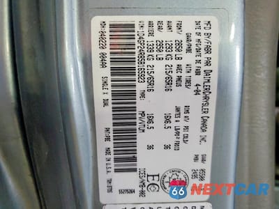 Zdjęcie 13 z 13 samochodu: 2005 DODGE GRAND CARAVAN SE VIN:1D4GP24R85B165923 - miniatura