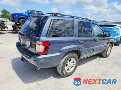 Trzecie zdjęcie samochodu z tyłu: 2004 JEEP GRAND CHEROKEE LAREDO VIN:1J8GX48SX4C295659 - miniatura