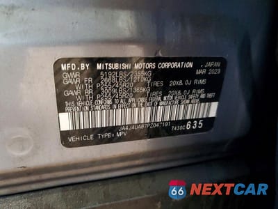 Zdjęcie 14 z 14 samochodu: 2023 MITSUBISHI OUTLANDER SE VIN:JA4J4UA87PZ047191 - miniatura