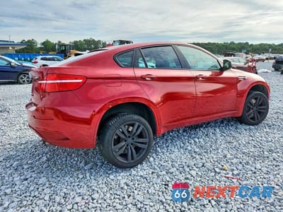 Trzecie zdjęcie samochodu z tyłu: 2011 BMW X6 M VIN:5YMGZ0C56BLK14303 - miniatura