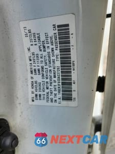 Zdjęcie 13 z 13 samochodu: 2013 HONDA ACCORD EXL VIN:1HGCR3F80DA037262 - miniatura