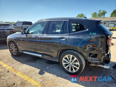 Drugie zdjęcie samochodu z przodu: 2019 BMW X3 VIN:5UXTR9C55KLD97447 - miniatura