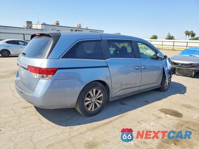 Trzecie zdjęcie samochodu z tyłu: 2014 HONDA ODYSSEY EXL VIN:5FNRL5H68EB068236 - miniatura
