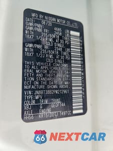 Zdjęcie 13 z 13 samochodu: 2023 NISSAN ROGUE SV VIN:JN8BT3BB2PW212961 - miniatura