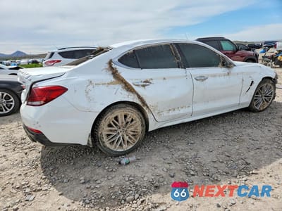 Trzecie zdjęcie samochodu z tyłu: 2021 GENESIS G70 2.0T VIN:KMTG64LA6MU073639 - miniatura