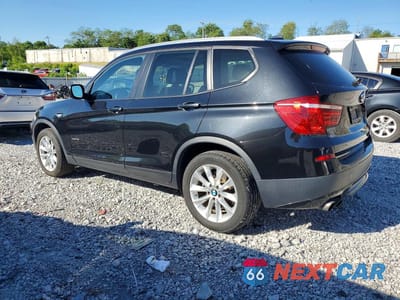 Drugie zdjęcie samochodu z przodu: 2013 BMW X3 XDRIVE28I VIN:5UXWX9C55D0A27610 - miniatura