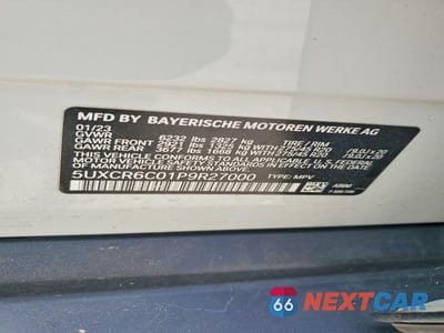 Zdjęcie 14 z 14 samochodu: 2023 BMW X5 XDRIVE40I VIN:5UXCR6C01P9R27000 - miniatura
