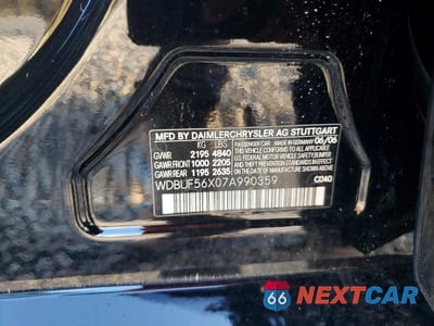 Zdjęcie 12 z 12 samochodu: 2007 MERCEDES-BENZ E 350 VIN:WDBUF56X07A990359 - miniatura