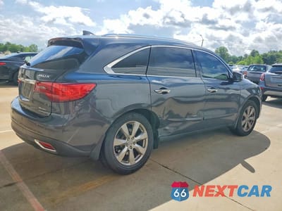 Trzecie zdjęcie samochodu z tyłu: 2015 ACURA MDX ADVANCE VIN:5FRYD4H84FB006031 - miniatura