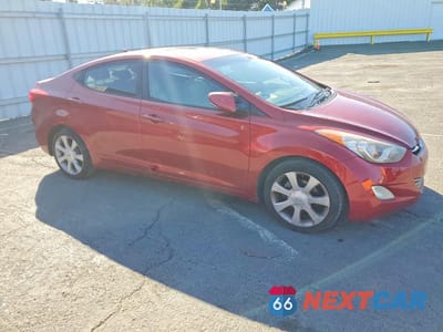 Czwarte zdjęcie samochodu z boku: 2011 HYUNDAI ELANTRA LIMITED VIN:KMHDH4AE7BU153901 - miniatura