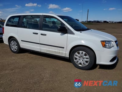 Czwarte zdjęcie samochodu z boku: 2016 DODGE GRAND CARAVAN SE VIN:2C4RDGBG3GR308911 - miniatura