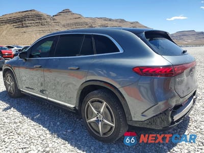 Drugie zdjęcie samochodu z przodu: 2023 MERCEDES-BENZ EQS SUV 450 4MATIC VIN:4JGDM2EB4PA015970 - miniatura