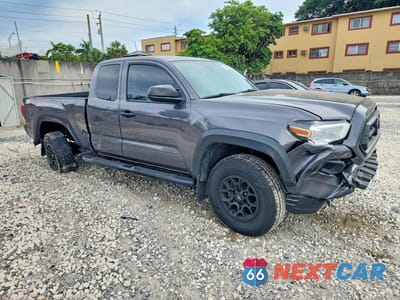Czwarte zdjęcie samochodu z boku: 2022 TOYOTA TACOMA SR V6 VIN:3TYRZ5CN3NT019961 - miniatura