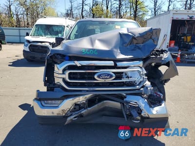 Piąte zdjęcie samochodu w środku: 2021 FORD F150 SUPERCREW VIN:1FTFW1ED2MFA75683 - miniatura