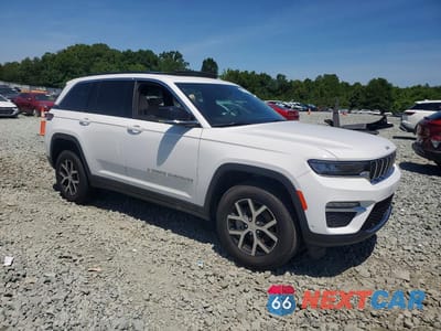 Czwarte zdjęcie samochodu z boku: 2024 JEEP GRAND CHEROKEE LIMITED VIN:1C4RJHBG3RC141721 - miniatura