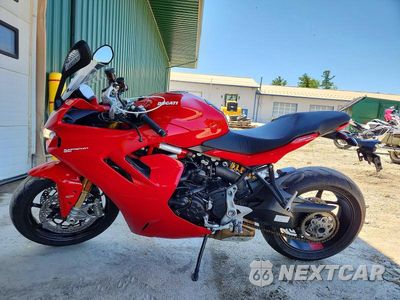 Trzecie zdjęcie samochodu z tyłu: 2022 DUCATI SUPERSPORT VIN:ZDMVABDS1NB002754 - miniatura