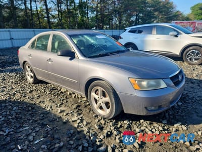 Czwarte zdjęcie samochodu z boku: 2006 HYUNDAI SONATA GLS V6 VIN:5NPEU46F96H036522 - miniatura
