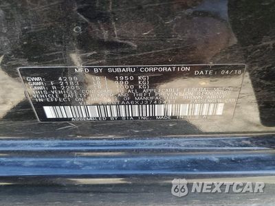 Zdjęcie 13 z 13 samochodu: 2018 SUBARU IMPREZA VIN:4S3GTAA6XJ3743411 - miniatura