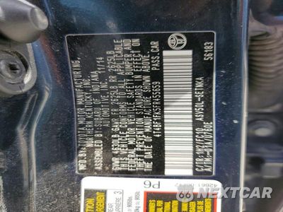 Zdjęcie 12 z 12 samochodu: 2015 TOYOTA CAMRY LE VIN:4T4BF1FK5FR455659 - miniatura