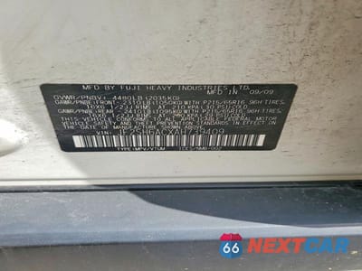 Zdjęcie 14 z 14 samochodu: 2010 SUBARU FORESTER 2.5X VIN:JF2SH6ACXAH739409 - miniatura