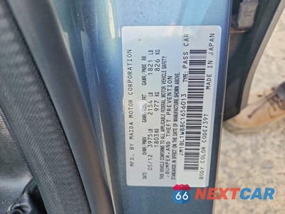 Zdjęcie 12 z 12 samochodu: 2012 MAZDA 3 I VIN:JM1BL1W88C1656013 - miniatura