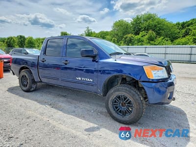 Czwarte zdjęcie samochodu z boku: 2010 NISSAN TITAN SE VIN:1N6BA0ED3AN311263 - miniatura