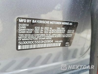 Zdjęcie 13 z 13 samochodu: 2014 BMW X5 XDRIVE35I VIN:5UXKR0C55E0H20604 - miniatura
