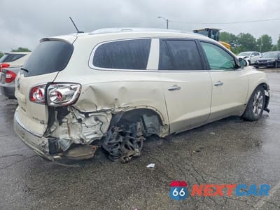 Trzecie zdjęcie samochodu z tyłu: 2010 BUICK ENCLAVE CXL VIN:5GALRCED7AJ117345 - miniatura