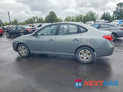 Drugie zdjęcie samochodu z przodu: 2010 HYUNDAI ELANTRA BLUE VIN:KMHDU4AD6AU170075 - miniatura