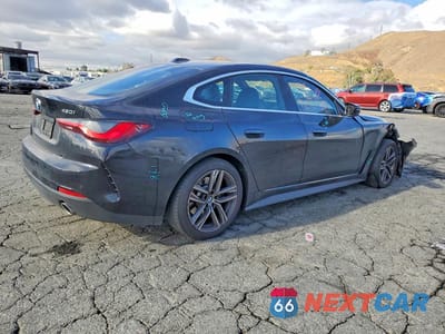 Trzecie zdjęcie samochodu z tyłu: 2024 BMW 430I GRAN COUPE VIN:WBA63AV00RFS57604 - miniatura