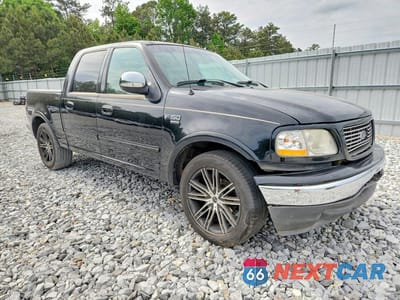 Czwarte zdjęcie samochodu z boku: 2002 FORD F150 SUPERCREW VIN:1FTRW07L42KA48663 - miniatura