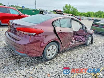 Trzecie zdjęcie samochodu z tyłu: 2017 KIA FORTE LX VIN:3KPFK4A74HE139719 - miniatura
