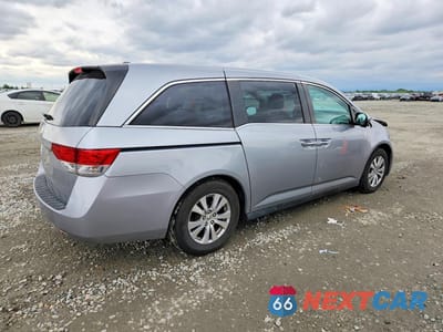 Trzecie zdjęcie samochodu z tyłu: 2016 HONDA ODYSSEY EXL VIN:5FNRL5H68GB120158 - miniatura