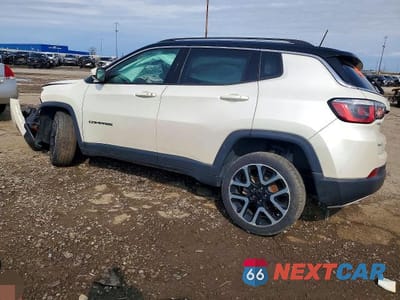 Drugie zdjęcie samochodu z przodu: 2017 JEEP COMPASS LIMITED VIN:3C4NJDCB7HT665080 - miniatura