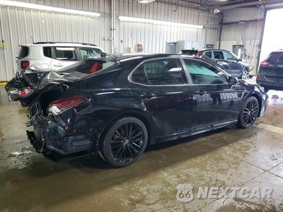 Trzecie zdjęcie samochodu z tyłu: 2022 TOYOTA CAMRY XSE VIN:4T1K31AK4NU593458 - miniatura