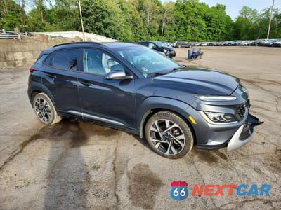 Czwarte zdjęcie samochodu z boku: 2022 HYUNDAI KONA LIMITED VIN:KM8K53A3XNU889065 - miniatura