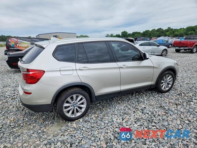 Trzecie zdjęcie samochodu z tyłu: 2017 BMW X3 XDRIVE28I VIN:5UXWX9C50H0T09205 - miniatura