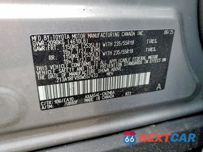 Zdjęcie 13 z 13 samochodu: 2025 TOYOTA RAV4 XLE PREMIUM VIN:2T3A1RFV9SW557433 - miniatura
