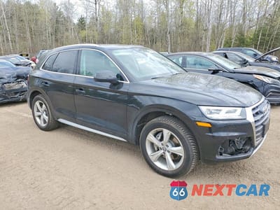 Czwarte zdjęcie samochodu z boku: 2019 AUDI Q5 PREMIUM PLUS VIN:WA1BNAFY9K2049700 - miniatura