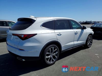 Trzecie zdjęcie samochodu z tyłu: 2022 ACURA MDX TECHNOLOGY VIN:5J8YE1H42NL009629 - miniatura
